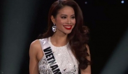 Hoa hậu Hoàn vũ 2015: Mãn nhãn nhan sắc của Phạm Hương trong đêm bán kết